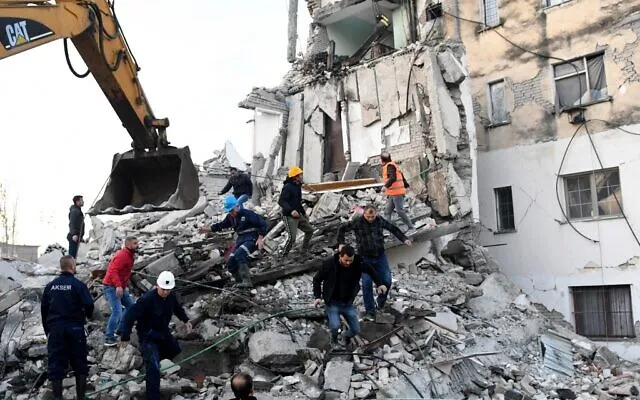 trận động đất ngày 26/11 tại Albania