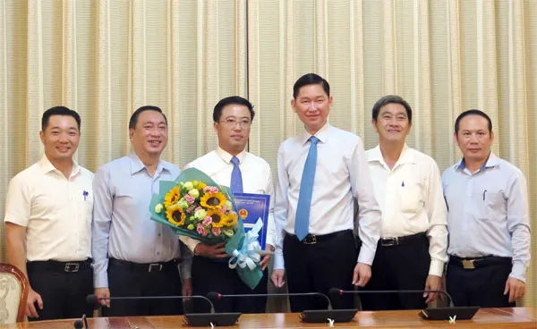 Ông Lê Huỳnh Minh Tú giữ chức vụ Phó Giám đốc Sở Công Thương TPHCM