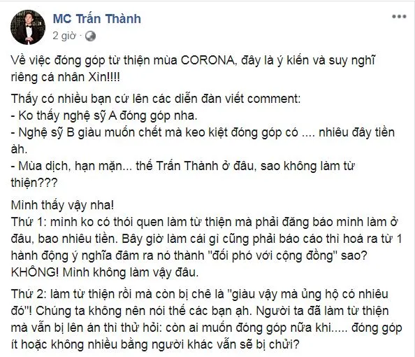 voh-tran-thanh-len-tieng-khi-bi-chi-trich-khong-lam-tu-thien-voh.com.vn-anh2