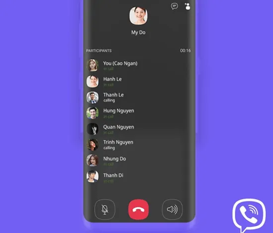 Viber thêm ứng dụng cho phép gọi nhóm 20 thành viên cùng lúc trong mùa dịch Covid-19