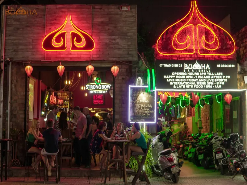  Quán bar Budha ở Thảo Điền, Quận 2, TPHCM 