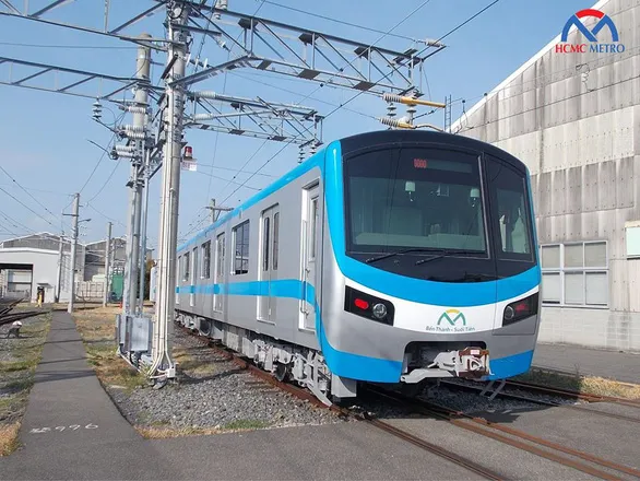 Đoàn tàu metro số 1 Bến Thành - Suối Tiên chạy thử ở Nhật Bản, chưa