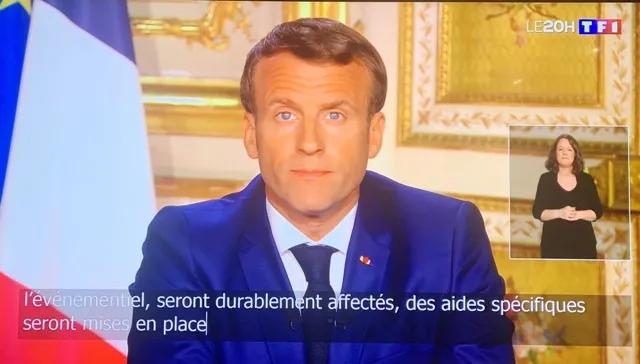 Tổng thống Emmanuel Macron: Pháp tiếp tục đóng cửa biên giới với các nước không nằm trong khu vực EU cho tới khi có lệnh mới.