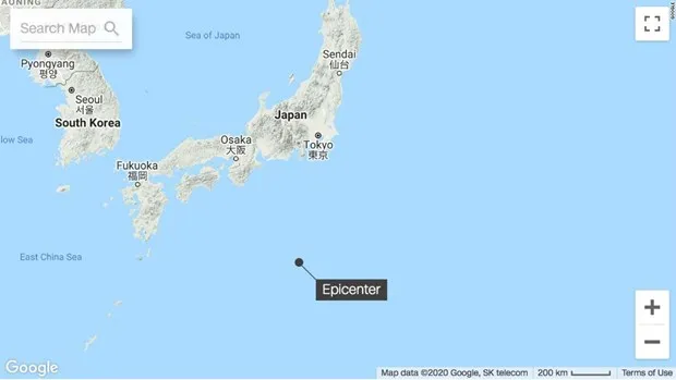 Động đất mạnh mạnh 6,4 độ ngoài khơi Nhật Bản