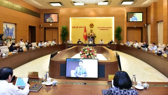 Chủ tịch Quốc hội Nguyễn Thị Kim Ngân phát biểu tại phiên họp khai mạc