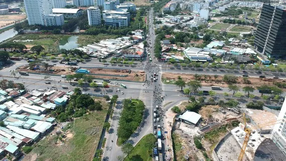 Điều chỉnh giao thông cầu Tân Thuận 1 để duy tu sửa chữa cầu