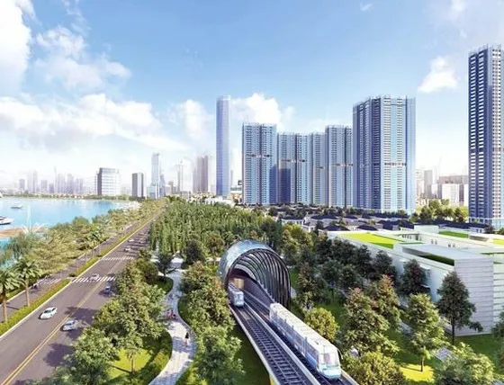 Ga Ba Son tuyến metro số 1 hoàn thiện 99% kết cấu cơ bản