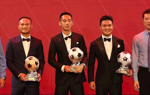 CLB Hà Nội thống trị ở Gala trao giải Bóng vàng Việt Nam 2019