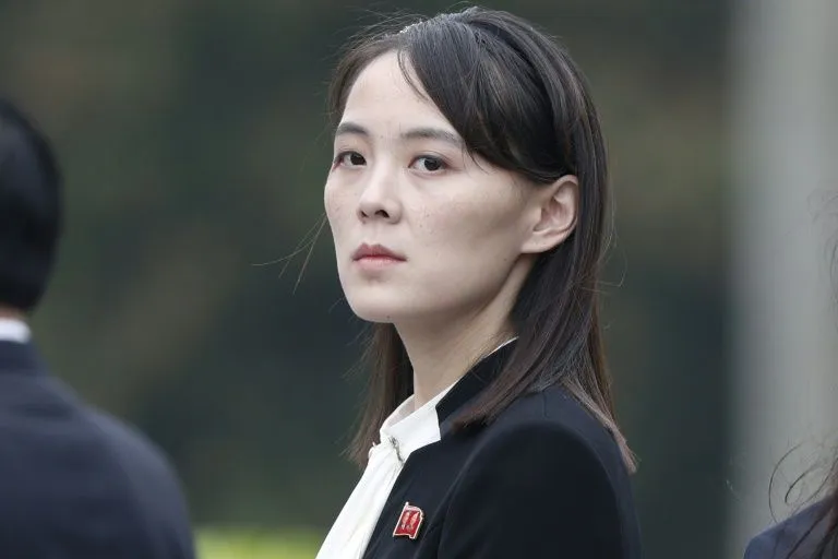 Em gái nhà lãnh đạo Triều Tiên Kim Jong Un, Kim Yo Jong. 