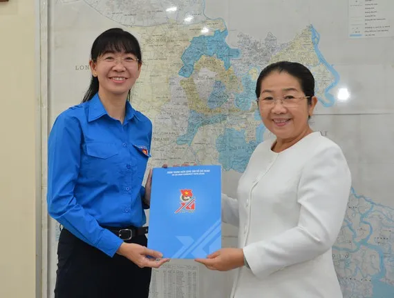 Bà Phan Thị Thanh Phương giữ chức Bí thư Thành đoàn TPHCM