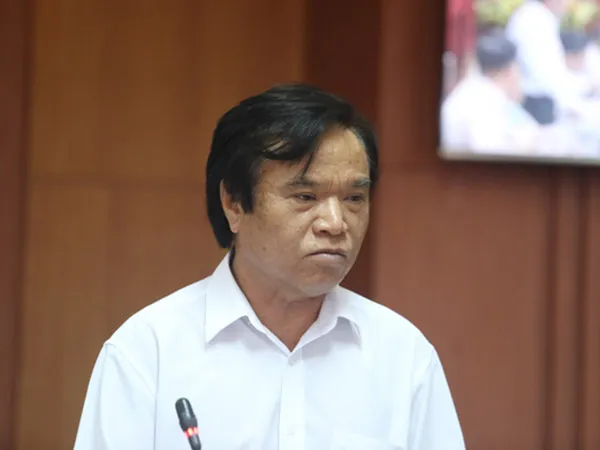 Ông Phan Văn Chín - giám đốc Sở Tài chính Quảng Nam. 