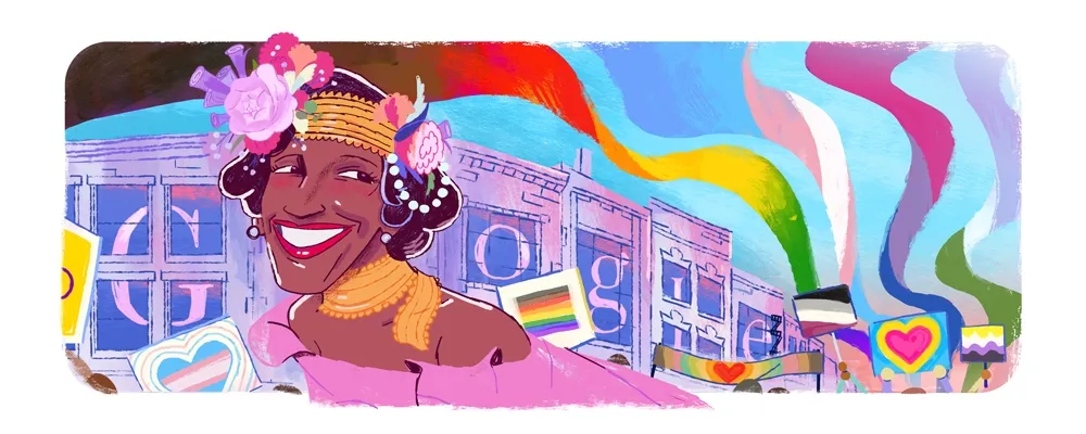 Ngày 30/6, Google đã chính thức thay đổi hình ảnh biểu trưng (Google Doodle) nhằm tôn vinh Marsha P.Johnson.