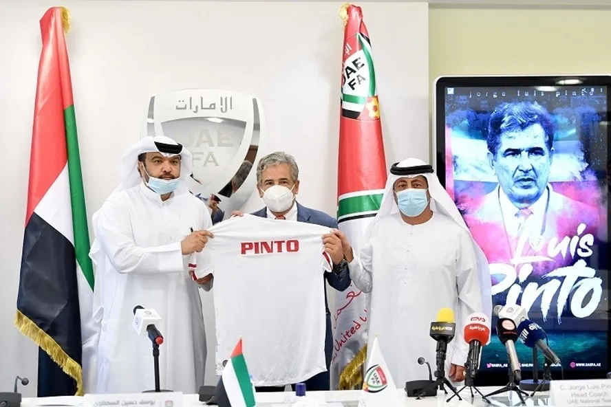HLV Luis Pinto thể hiện tham vọng lớn với ĐT UAE