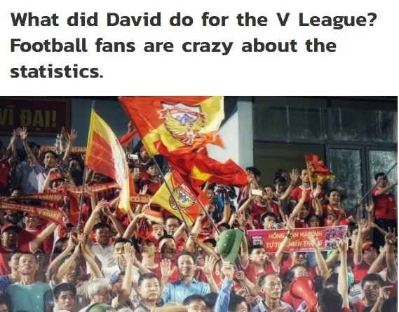 Báo Thái ấn tượng bởi sự cuồng nhiệt của các CĐV Việt Nam với giải V-League