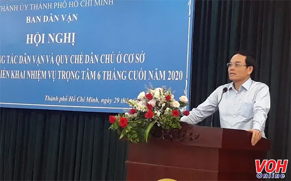 Phó Bí thư Thường trực Thành ủy Trần Lưu Quang