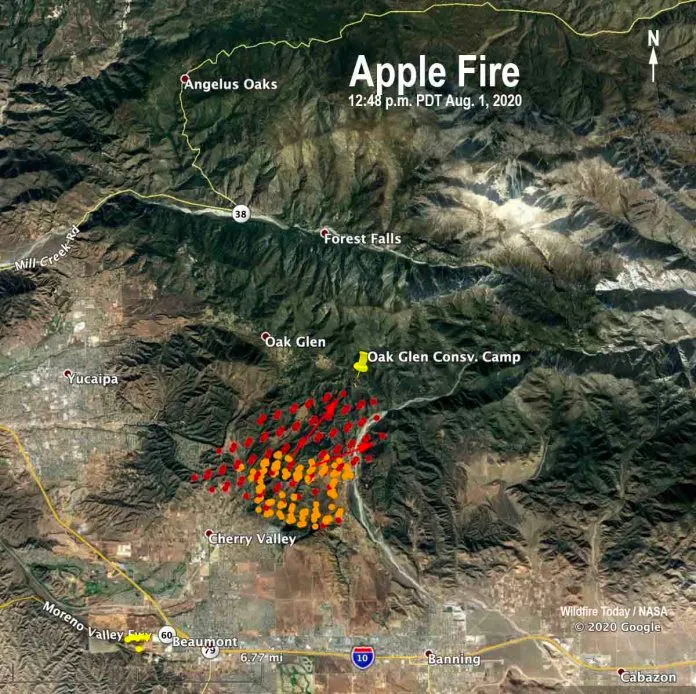 Mỹ: Cháy rừng nghiêm trọng ở California, gần 8.000 dân phải sơ tán