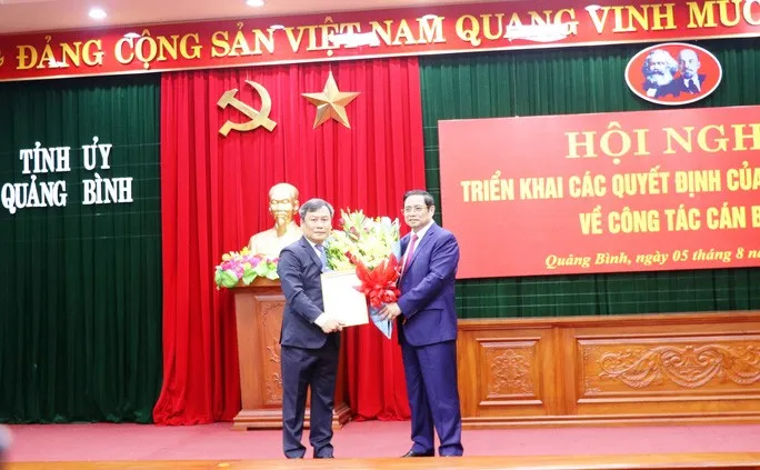 Thứ trưởng Bộ Kế hoạch và Đầu tư Vũ Đại Thắng làm Bí thư Tỉnh ủy Quảng Bình