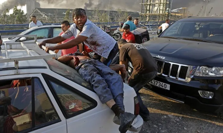Vụ nổ tại Beirut, Lebanon