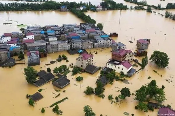  Lũ lụt nghiêm trọng đã xảy ra tại nhiều con sông ở Trung Quốc. N