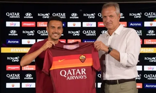 Pedro chính thức ký hợp đồng 3 năm với AS Roma