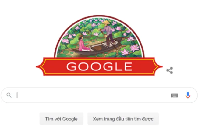 Google Doodle tôn vinh Ngày Quốc khánh Việt Nam 2/9