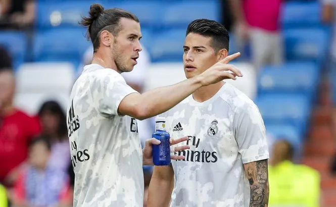 Real muốn thu về một khoản tiền từ Bale và James