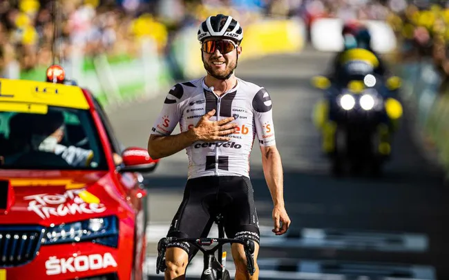 Tour de France 2020: Cua-rơ Marc Hirschi về nhất chặng 12  