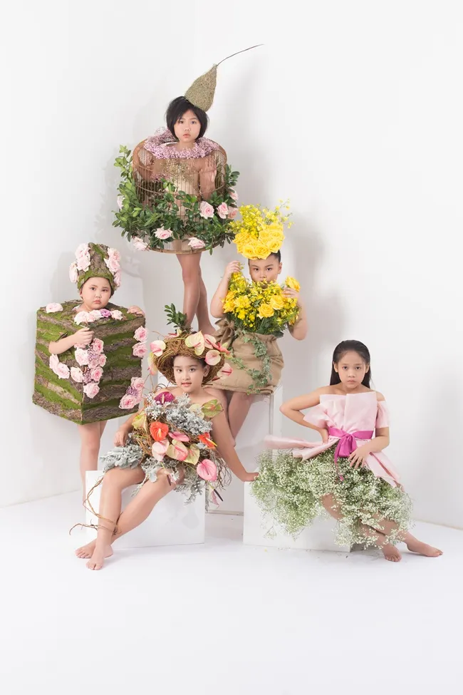 Dàn quán quân Next Top Model hội tụ trong show thời trang nhí Pink Garden Show 1