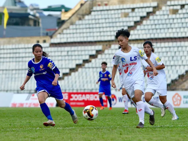 Giải bóng đá nữ VĐQG 2020: Hà Nội 1 Watabe thắng kịch tính Phong Phú Hà Nam