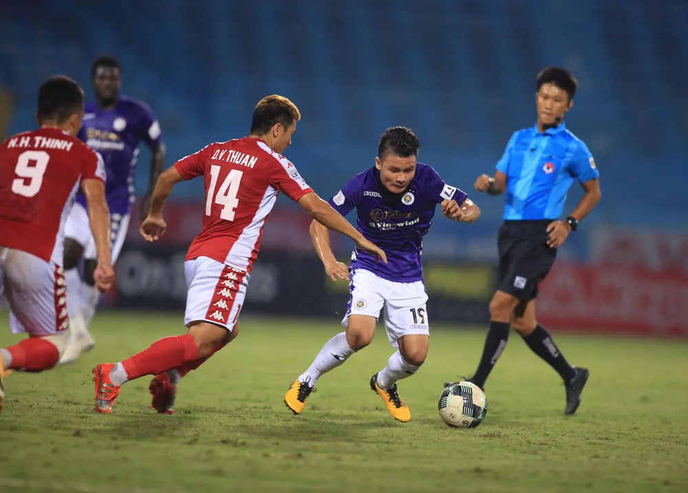 Kết quả V-League 2020: Hà Nội một lần nữa đá bại TPHCM - Than Quảng Ninh đè bẹp Bình Dương