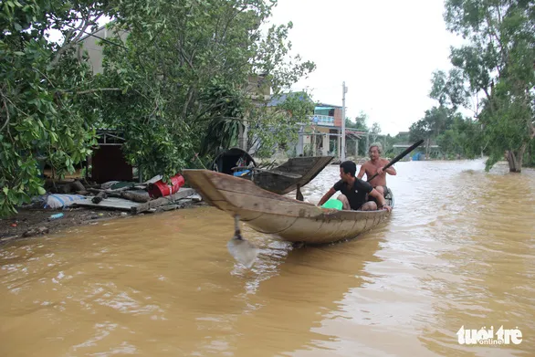 Các tỉnh từ Quảng Bình đến Thừa Thiên Huế còn tình trạng ngập lụt ở vùng trũng thấp