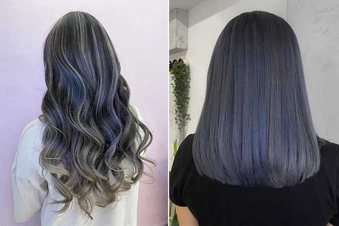 Top 20 các kiểu nhuộm tóc màu xanh rêu đẹp và trendy năm 2023