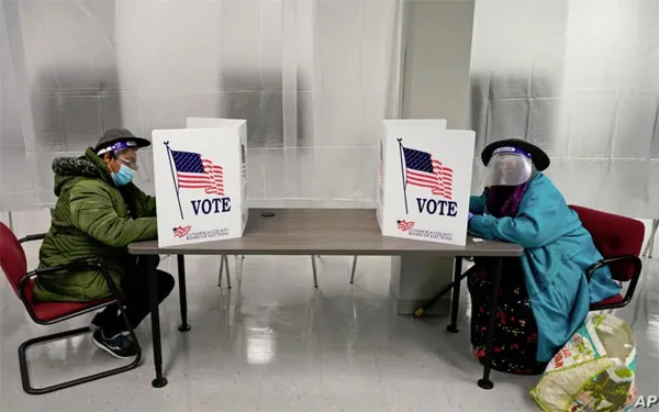 Mỹ: Hơn 17,8 triệu người Mỹ bỏ phiếu sớm