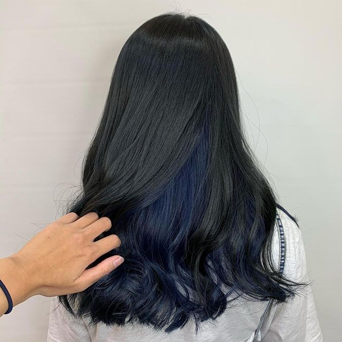 Tóc xanh dương hợp với da nào? 10 kiểu tóc giả màu xanh dương đẹp nhất cho  nàng