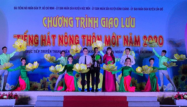 Giao lưu Tiếng hát Nông thôn mới 2020 tại huyện Hóc Môn