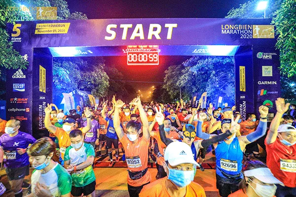 Hào hứng giải chạy Long Biên Marathon 2020