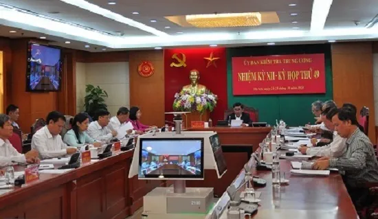  ông Nguyễn Văn Bình, kỷ luật, Ủy ban Kiểm tra Trung ương, ngày 3 tháng 11 năm 2020
