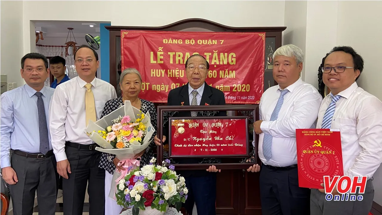 Nguyễn Văn Chí, 60 năm tuổi đảng
