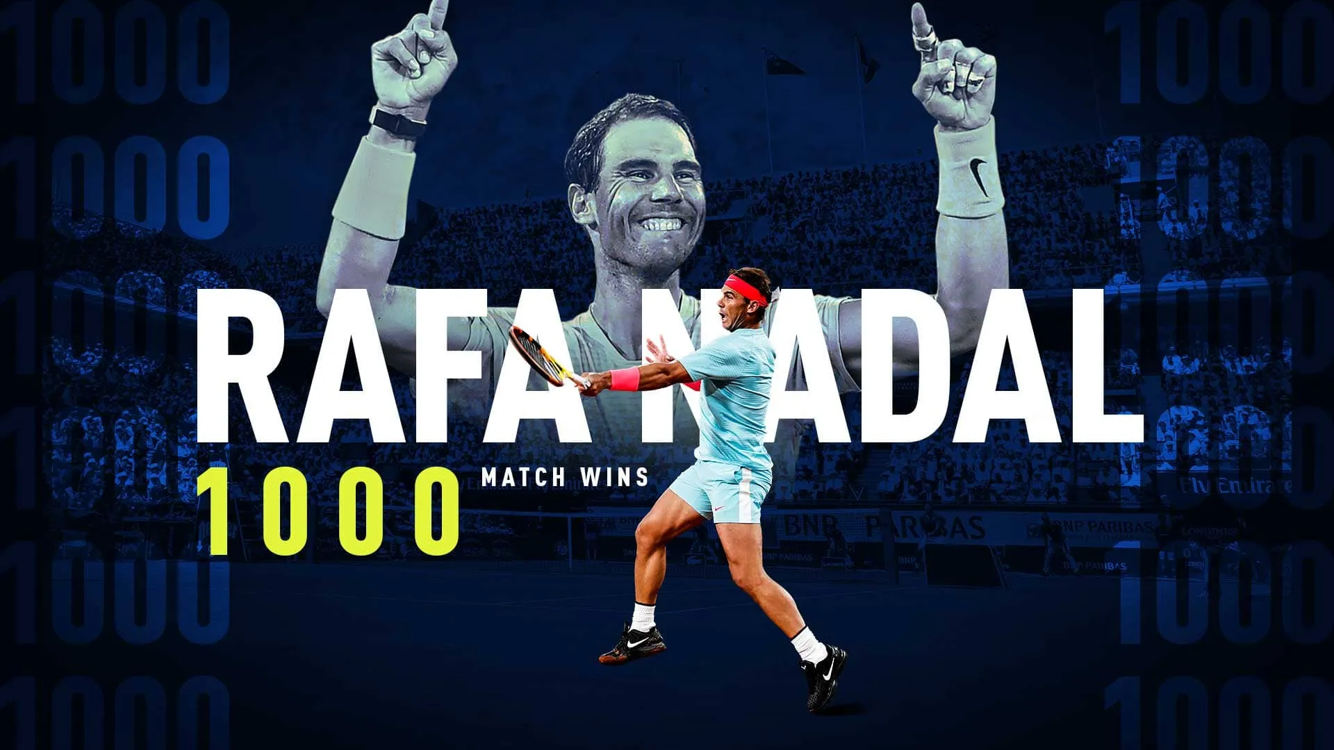 Paris Masters 2020: Rafael Nadal đạt mốc 1000 chiến thắng - Stefanos Tsitsipas bất ngờ bị loại sớm