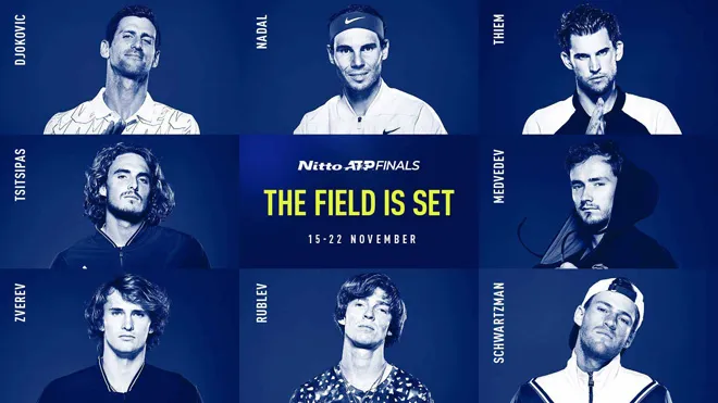 Kết quả bốc thăm ATP Finals 2020: Đôi thủ của Djokovic và Nadal là ai?