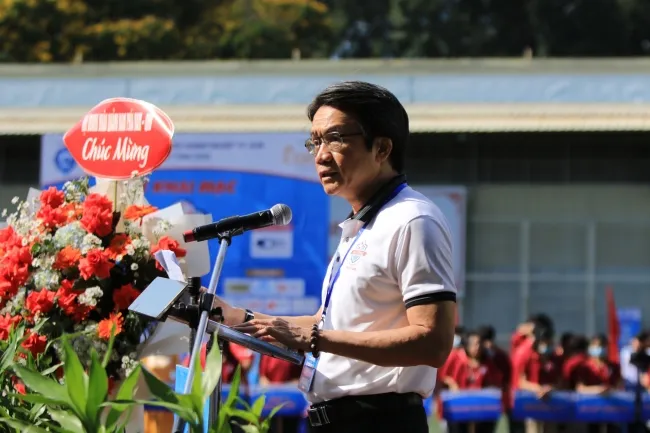  Ông Trần Việt Anh – Phó Chủ tịch HUBA/Trưởng Ban Tổ chức giải phát biểu khai mạc