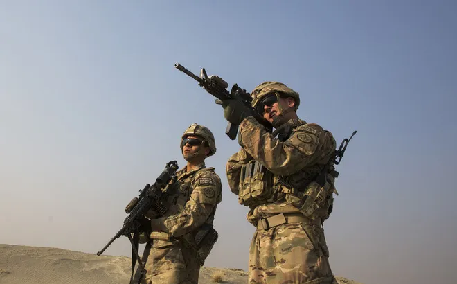 Binh sĩ Mỹ tại Afghanistan