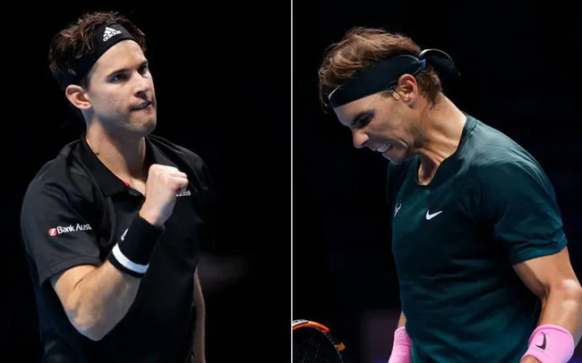 ATP Finals 2020: Tthắng kịch tính Rafael Nadal, Dominic Thiem giành vé vào bán kết