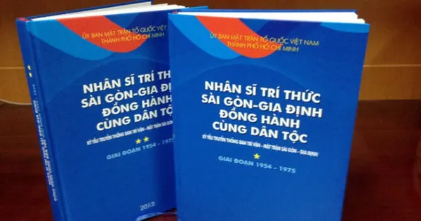 Bộ sách “Nhân sĩ trí thức Sài Gòn – Gia Định đồng hành cùng dân tộc”