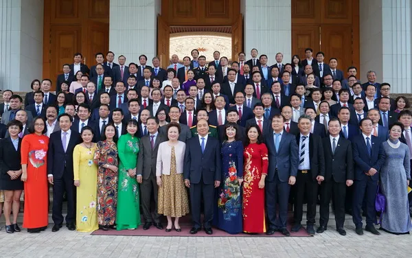 Thủ tướng Nguyễn Xuân Phúc gặp mặt 124 doanh nghiệp có sản phẩm đạt Thương hiệu Quốc gia Việt Nam 2020 -