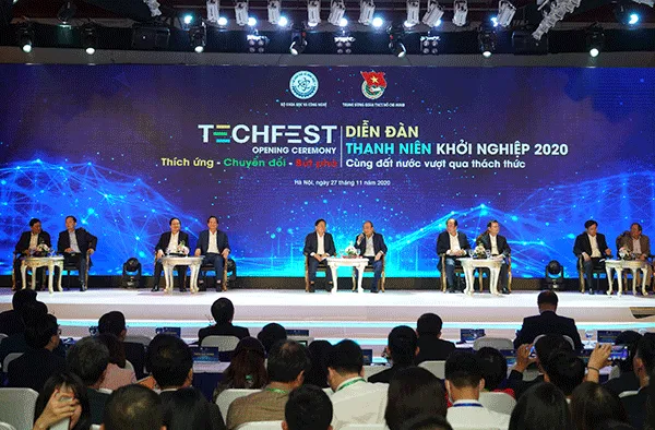 Thủ tướng dự lễ khai mạc TECHFEST Vietnam và Diễn đàn Thanh niên khởi nghiệp