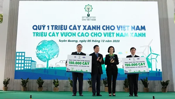 Vinamilk, Quỹ 1 triệu cây xanh, ngày 7 tháng 12 năm 2020