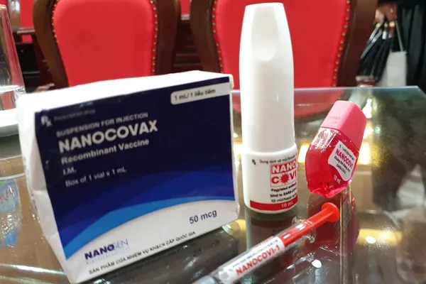 2 sản phẩm vắc xin ngừa Covid-19 gồm dạng tiêm và dạng xịt của Nanogen