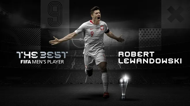 Lewandowski vượt Ronaldo và Messi đoạt FIFA The Best 2020