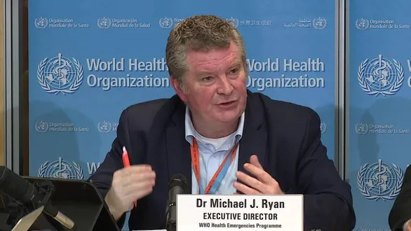 Ông Mike Ryan, giám đốc phụ trách tình trạng khẩn cấp của WHO - Ảnh: REUTERS